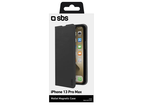 SBS Bookcase Wallet Lite-Hülle für iPhone 13 Pro Max Kaufuniversum - SBS Bookcase Wallet Lite-Hülle für iPhone 13 Pro Max