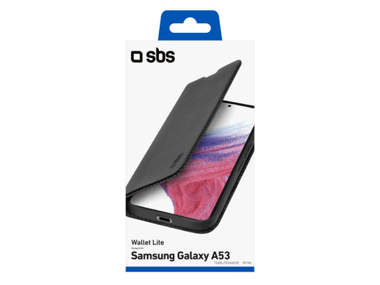 SBS Bookcase Wallet Lite-Hülle für Samsung Galaxy A53