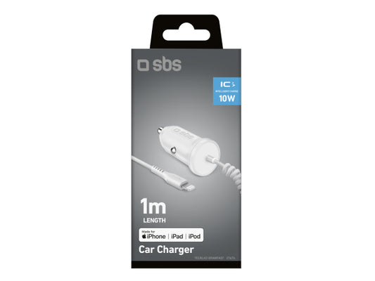 SBS Autoladegerät mit Lighning-Kabel