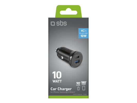 SBS Typ C - USB KFZ-Ladegerät von 2.1A