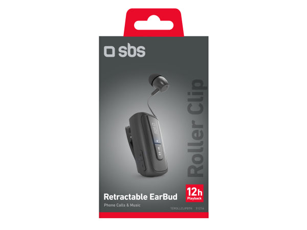 SBS Schnurloses Headset mit Rollenclip Kaufuniversum - SBS Schnurloses Headset mit Rollenclip