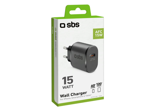 SBS 15-W-Akkuladegerät – Schnellladung Kaufuniversum - SBS 15-W-Akkuladegerät – Schnellladung