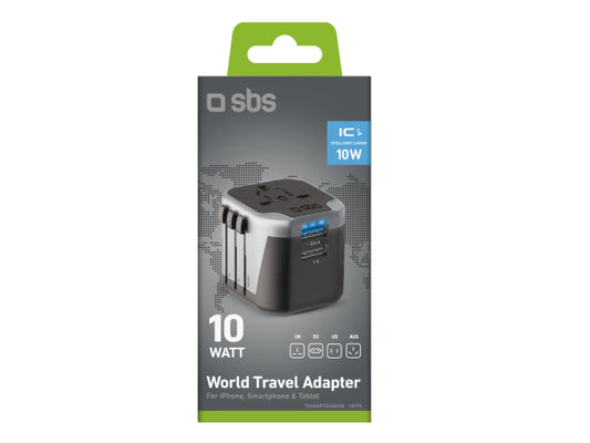 SBS Universal-Reiseadapter 12 W