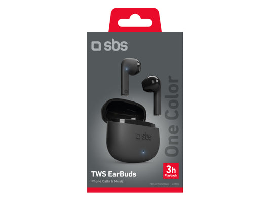 SBS TWS One Color – kabellose Ohrhörer mit True-Wireless-Stereo-Technologie