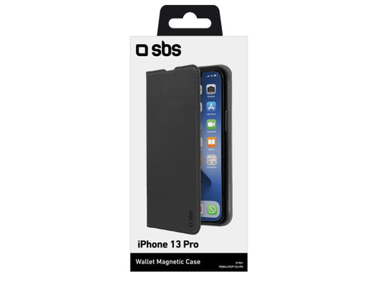 SBS Bookcase Wallet Lite-Hülle für iPhone 13 Pro