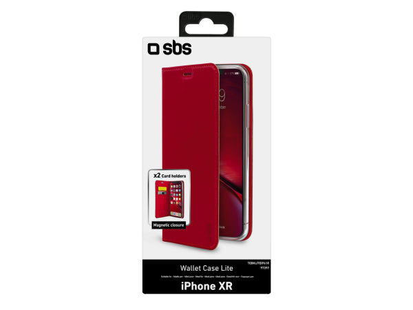 SBS Bookcase Wallet Lite-Hülle für iPhone XR Kaufuniversum - SBS Bookcase Wallet Lite-Hülle für iPhone XR