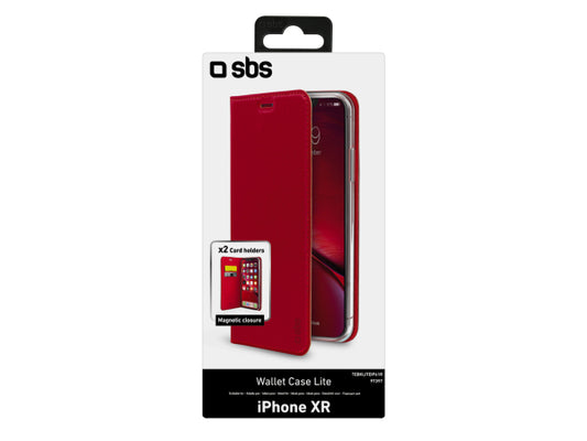 SBS Bookcase Wallet Lite-Hülle für iPhone XR
