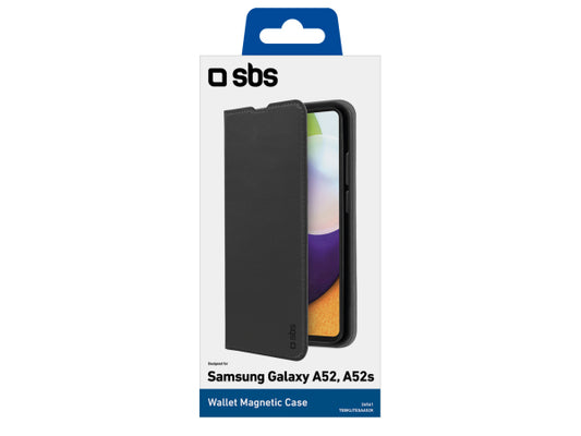 SBS Bookcase Wallet Lite-Hülle für Samsung Galaxy A52/A52s
