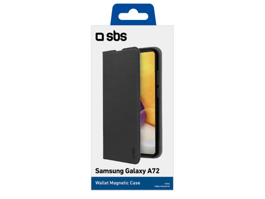 SBS Bookcase Wallet Lite-Hülle für Samsung Galaxy A72