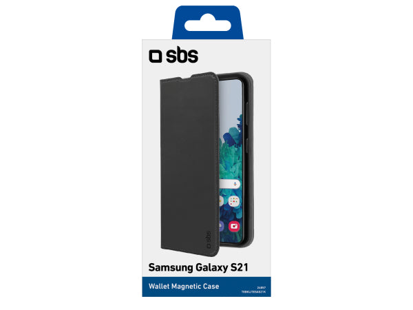 SBS Bookcase Wallet Lite-Hülle für Samsung Galaxy S21 Kaufuniversum - SBS Bookcase Wallet Lite-Hülle für Samsung Galaxy S21
