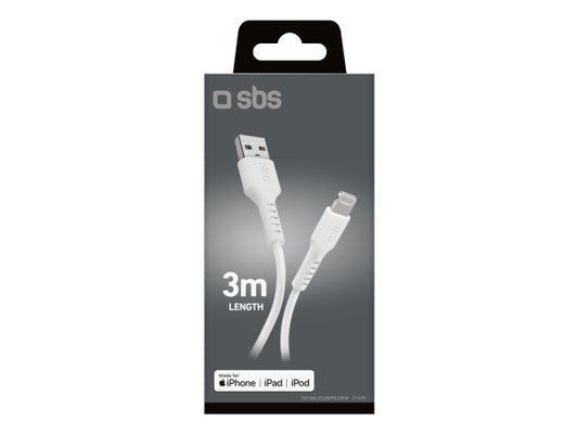 SBS Daten- und Ladekabel USB - Lightning