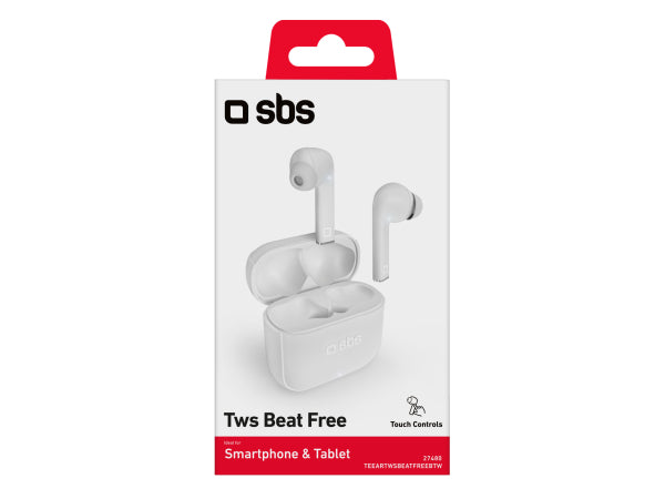 SBS Beat Free – True Wireless Stereo-Ohrhörer mit Touch-Steuerung Kaufuniversum - SBS Beat Free – True Wireless Stereo-Ohrhörer mit Touch-Steuerung