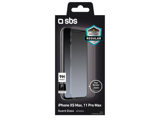 SBS Glas-Displayschutz für iPhone 11 Pro Max/XS Max