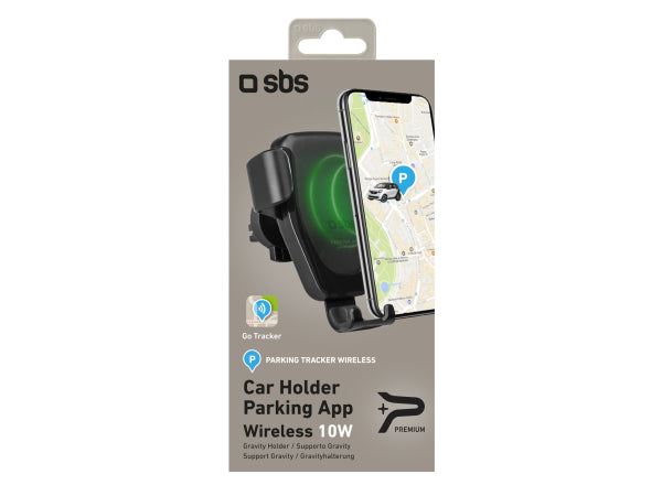 SBS Kabellose Autohalterung mit Parkfunktion Kaufuniversum - SBS Kabellose Autohalterung mit Parkfunktion