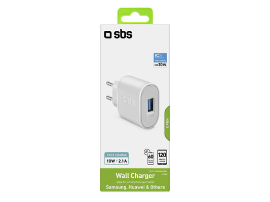 SBS USB-Reiseladegerät mit 10 Watt