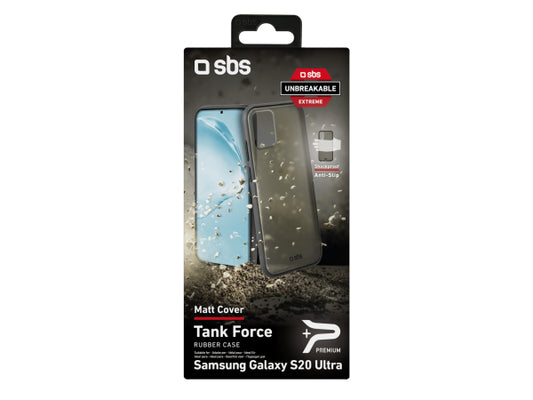 SBS Stoß- und rutschfestes mattes Cover für das Samsung Galaxy S20 Ultra