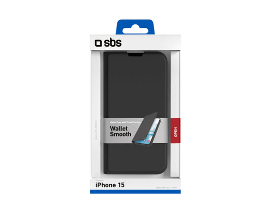 SBS Bookcase Wallet Lite-Hülle für Samsung Galaxy S22