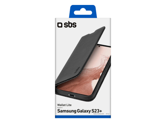 SBS Bookcase Wallet Lite-Hülle für Samsung Galaxy S23+