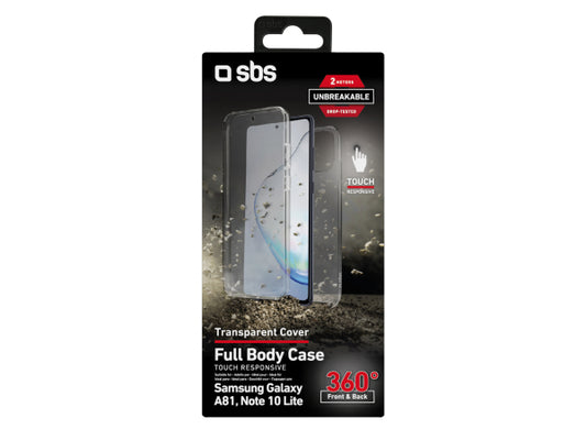 SBS Cover Full Body 360° für Samsung Galaxy A81/Note 10 Lite – Unbreakable Collection