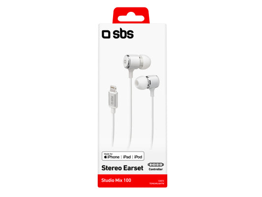 SBS In-Ear-Headset mit Lightning-Anschluss