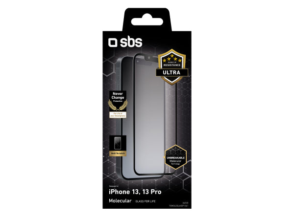 SBS Molekularglas für iPhone 13/13 Pro Kaufuniversum - SBS Molekularglas für iPhone 13/13 Pro