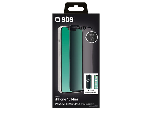 SBS Bildschirmschutz aus Glas Full Cover Privacy