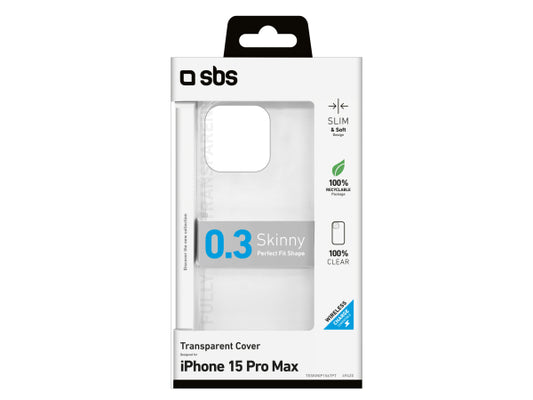 SBS Cover Skinny für iPhone 15 Pro Max
