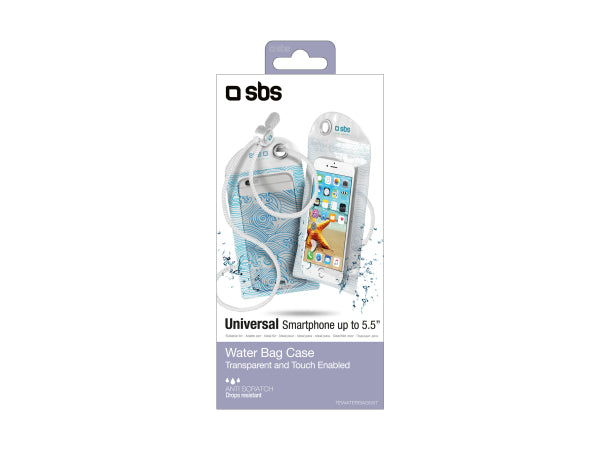 SBS Wasserdichte Hülle für Smartphones bis 5,5" Kaufuniversum - SBS Wasserdichte Hülle für Smartphones bis 5,5"