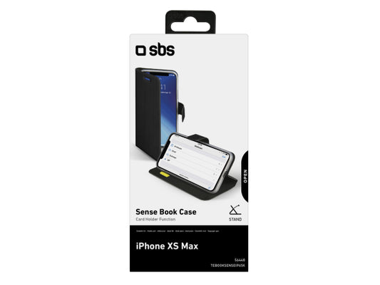 SBS Handyhülle Book Sense für iPhone XS Max