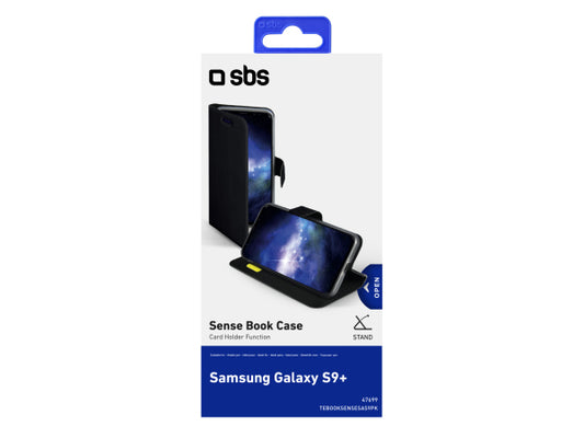SBS Handyhülle Book Sense für Samsung Galaxy S9+