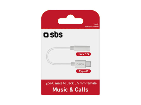 SBS Adapter mit Klinkenbuchse und Typ-C-Stecker