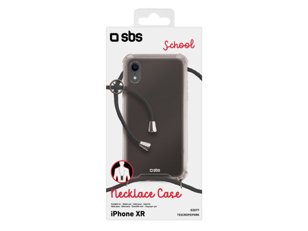 SBS Cover „School“ mit Umhängeband für iPhone XR Kaufuniversum - SBS Cover „School“ mit Umhängeband für iPhone XR
