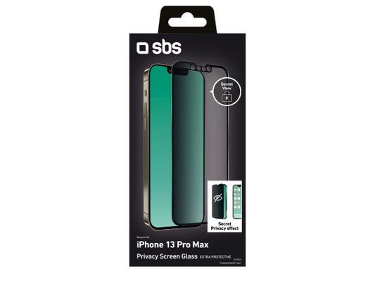 SBS Bildschirmschutz aus Glas Full Cover Privacy