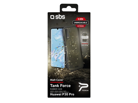 SBS Stoß- und rutschfestes mattes Cover für das Huawei P30 Pro