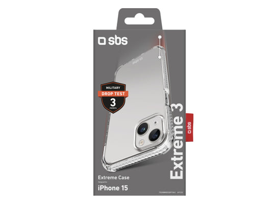 SBS Extreme X3 Hülle für iPhone 15