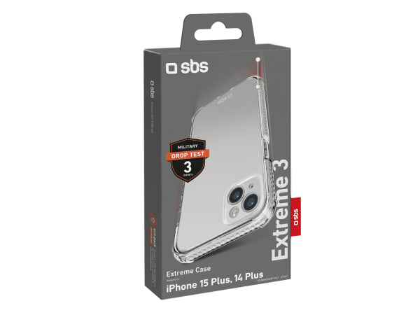 SBS Extreme X3 Hülle für iPhone 15 Plus/14 Plus Kaufuniversum - SBS Extreme X3 Hülle für iPhone 15 Plus/14 Plus
