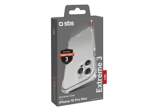SBS Extreme X3 Hülle für iPhone 15 Pro Max Kaufuniversum - SBS Extreme X3 Hülle für iPhone 15 Pro Max