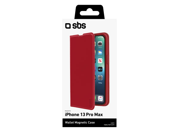 SBS Bookcase Wallet Lite-Hülle für iPhone 13 Pro Max Kaufuniversum - SBS Bookcase Wallet Lite-Hülle für iPhone 13 Pro Max