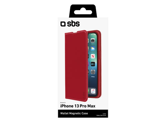 SBS Bookcase Wallet Lite-Hülle für iPhone 13 Pro Max