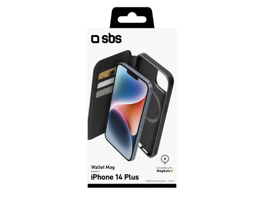 SBS MagSafe-kompatible aufklappbare Hülle für iPhone 14 Plus
