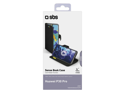SBS Klapphülle im Hochformat Sense für Huawei P30 Pro/Pro New Edition
