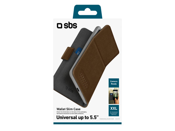 SBS Hülle Bookslim Universal für Smartphones bis zu 5,5'' Kaufuniversum - SBS Hülle Bookslim Universal für Smartphones bis zu 5,5''