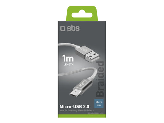 SBS Lade- und Datenkabel USB - Micro-USB