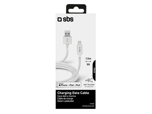SBS Lade- und Datenübertragungskabel Lightning Kollektion Polo