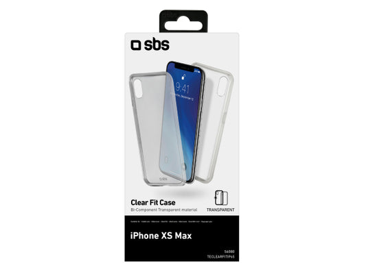 SBS Cover Clear Fit für iPhone XS Max