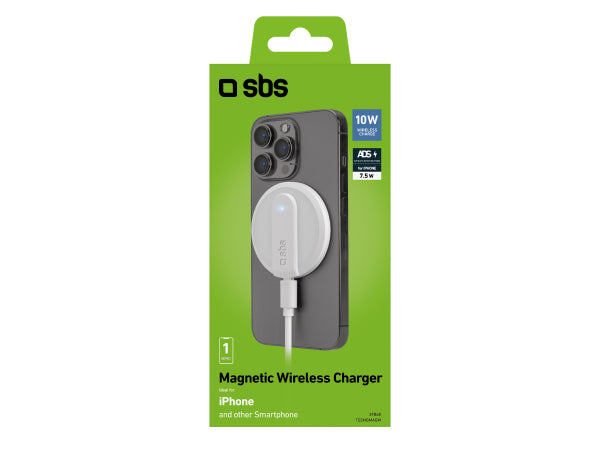 SBS MagSafe 10W magnetisches kabelloses Ladegerät Kaufuniversum - SBS MagSafe 10W magnetisches kabelloses Ladegerät