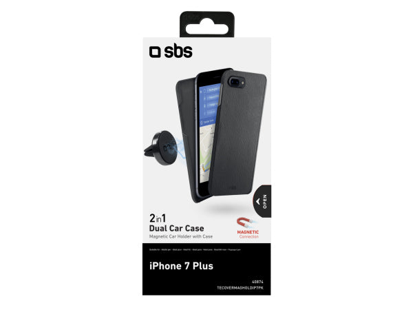 SBS Dual Car Case für iPhone 8 Plus / 7 Plus Kaufuniversum - SBS Dual Car Case für iPhone 8 Plus / 7 Plus