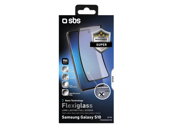 SBS Full Screen Protector Flexiglass für Samsung Galaxy S10 Kaufuniversum - SBS Full Screen Protector Flexiglass für Samsung Galaxy S10