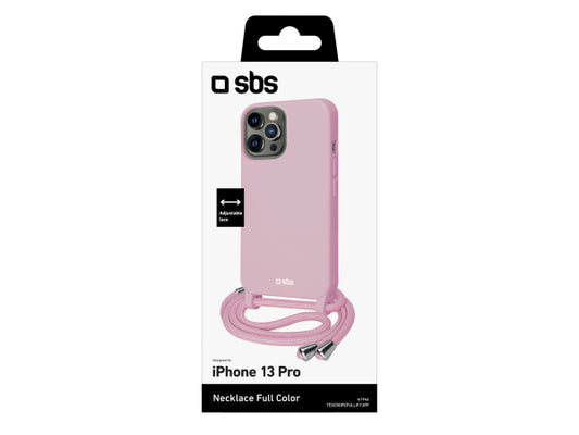 SBS Farbiges Riemen-Halsband-Cover für iPhone 13 Pro