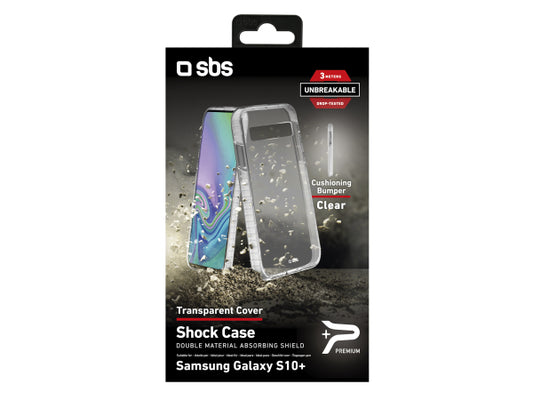 SBS Cover Shock für Samsung Galaxy S10+ – Unbreakable Collection